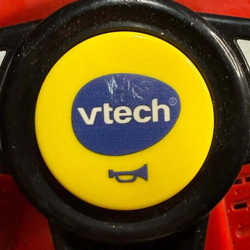Vtech Race & Discover Driver Educational Toy Interactive Driving Games Working